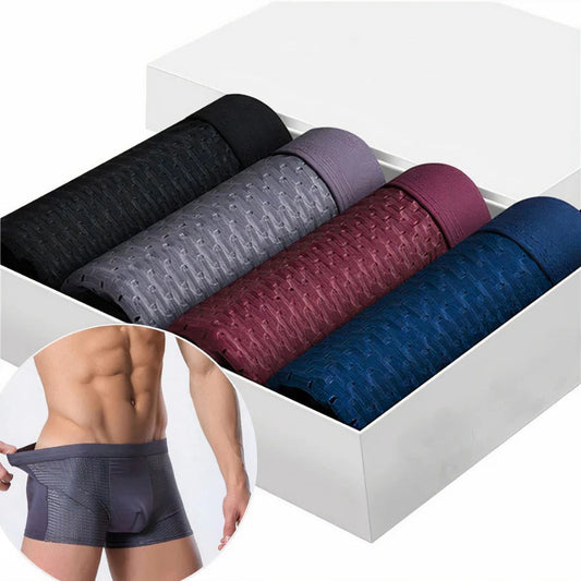 4 Extra underpants Bamboo Fiber Boxer